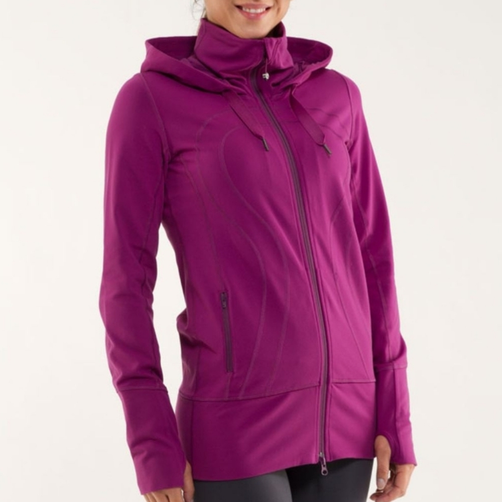 Lululemon Stride Jacket Dew Berry